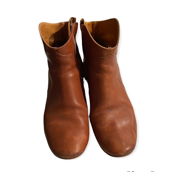 Isabel Marant Étoile | Brown Leather Dicker Ankle Boot - Size FR 38 - Picture 3 of 12